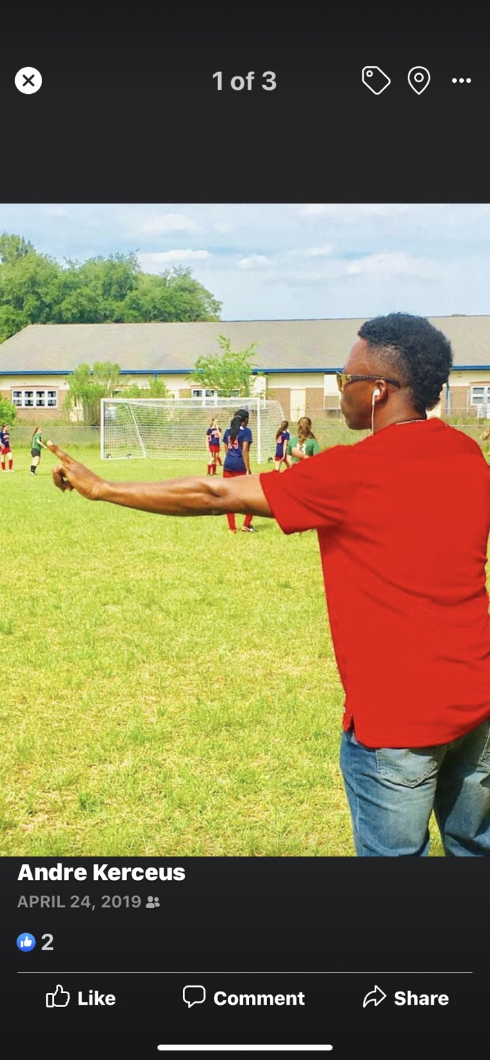 Community coaching — from Kerceus André’s personal photo archive